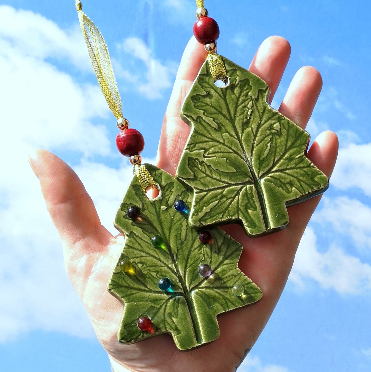 Ceramic Christmas Tree - Hanging Decoration