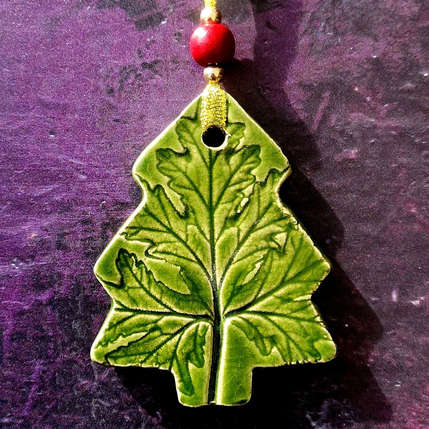 Ceramic Christmas Tree - Hanging Decoration