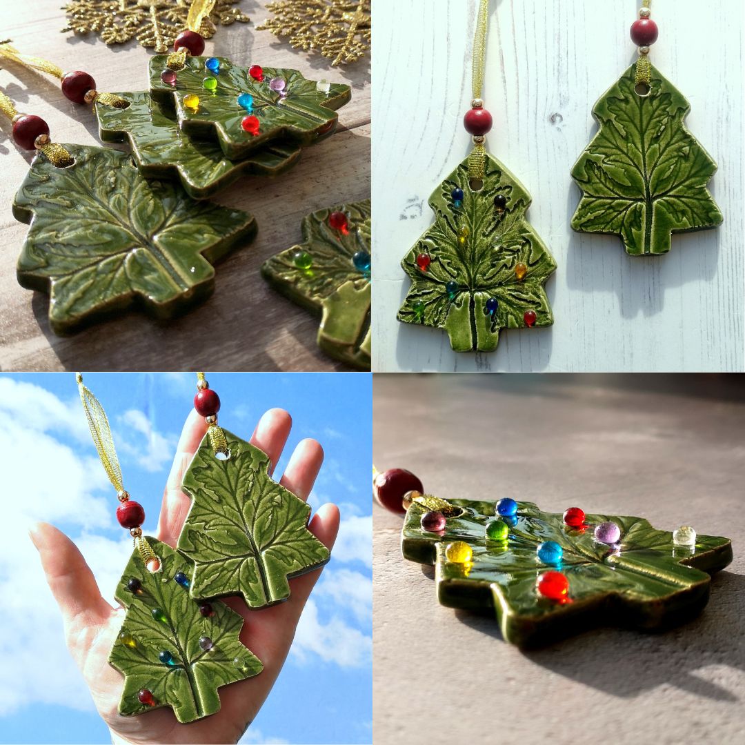 Ceramic Christmas Tree - Hanging Decoration