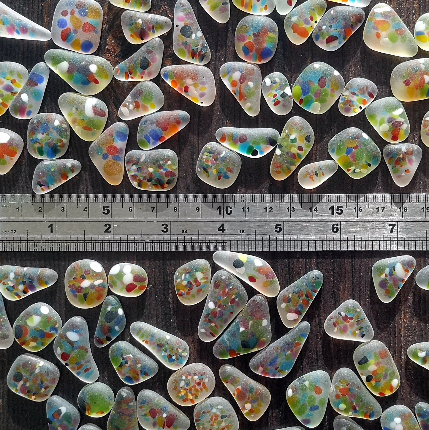 Crafters Palette: Tumbled Glass Mix - Ideal for Mosaics & More